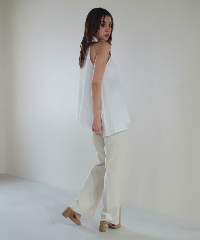 ホルター アシンメトリー ブラウス KINO THE KEI