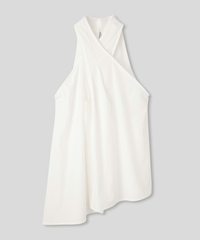 ホルター アシンメトリー ブラウス KINO THE KEI