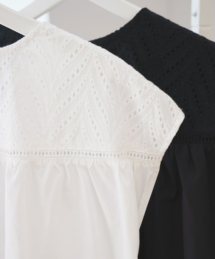 セレクトレディースワンピースロング春夏秋半袖袖なしシャツ素材かわいい洗える白黒ジョイントスペース