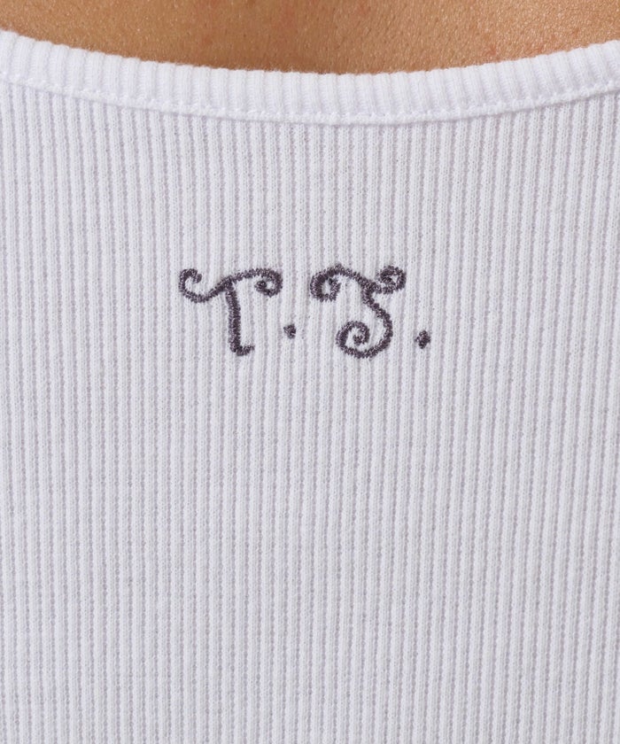 トップス/Tシャツ/ボートネック/ホワイ