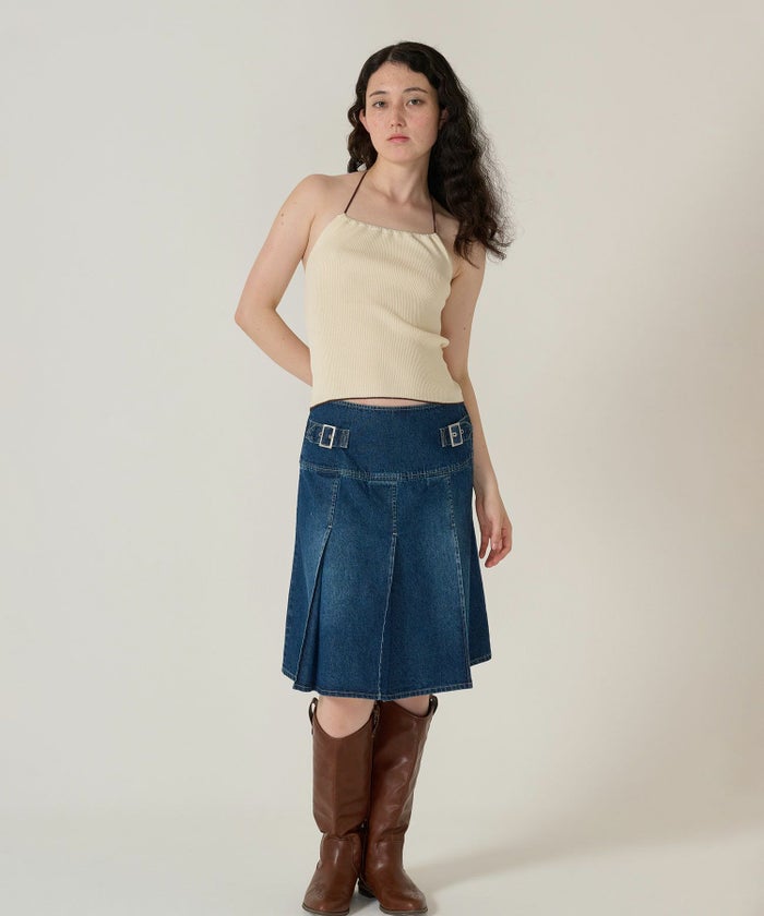 ホルターネック/トップス/アイボリー