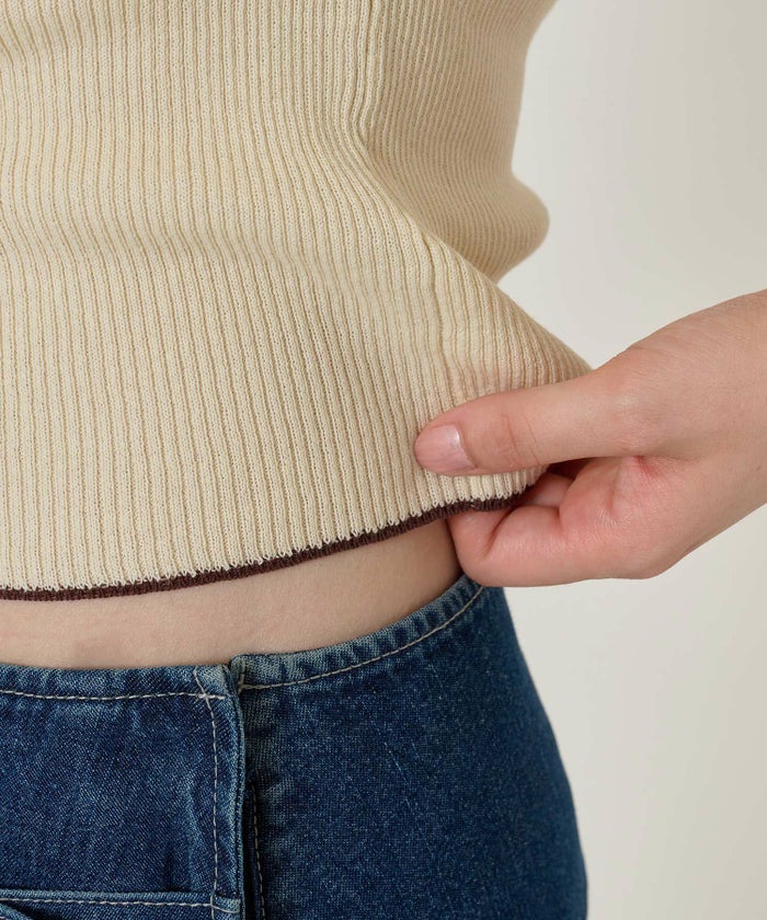 ホルターネック/トップス/アイボリー