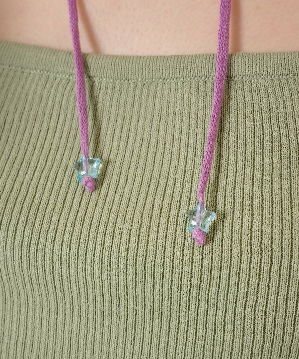 ホルターネック/トップス/グリーン