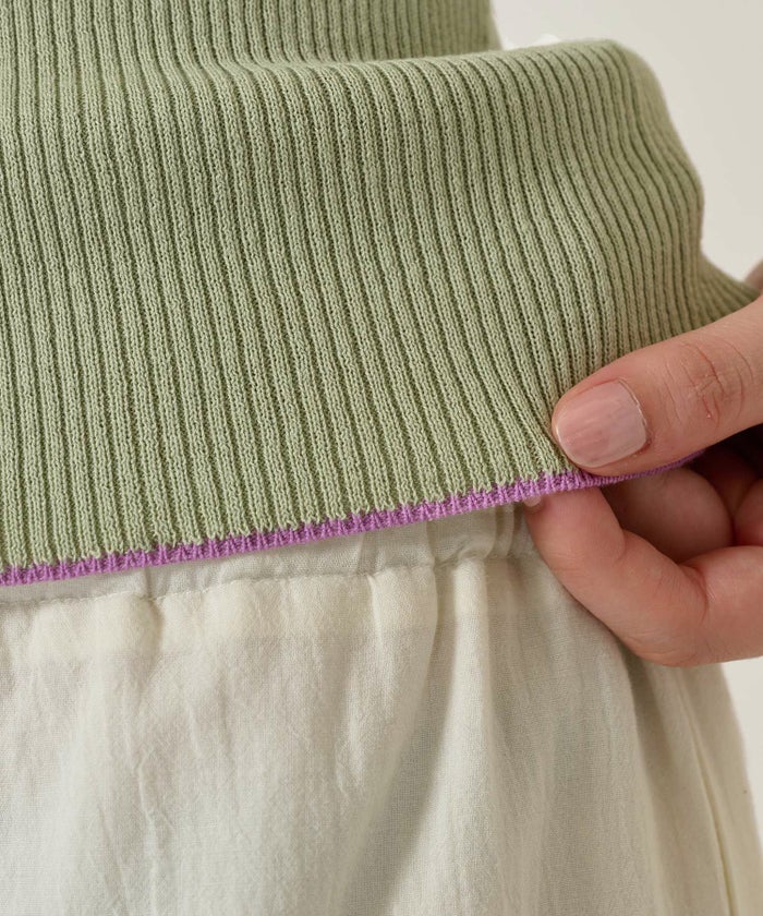 ホルターネック/トップス/グリーン