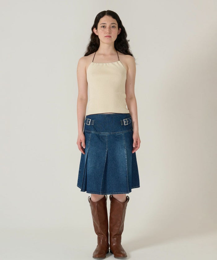 ホルターネック/トップス/アイボリー