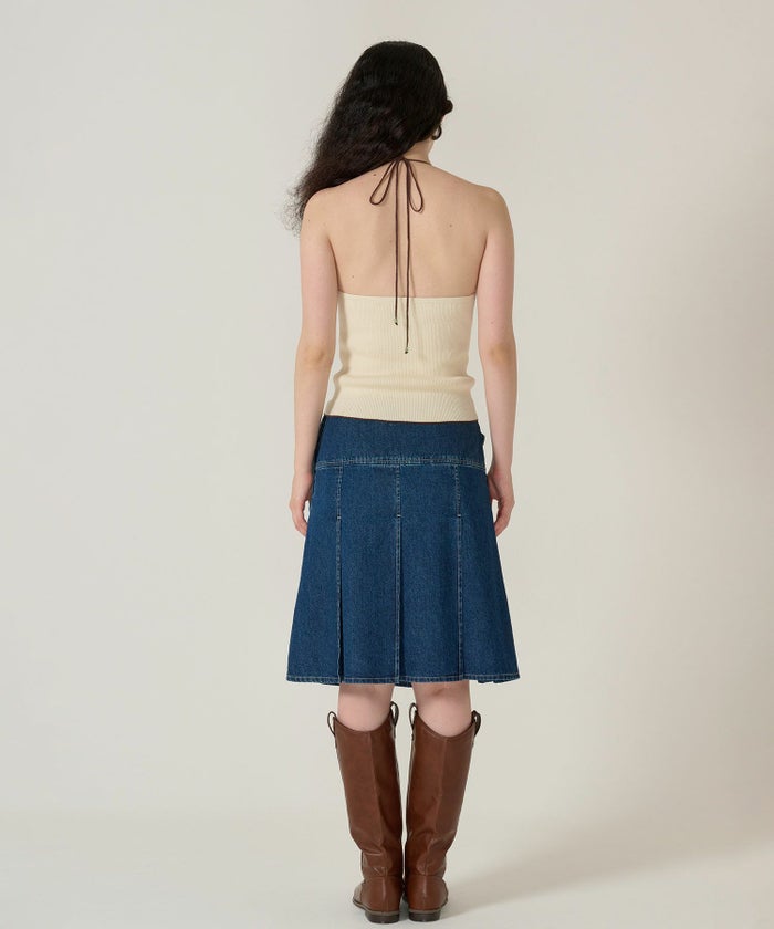 ホルターネック/トップス/アイボリー