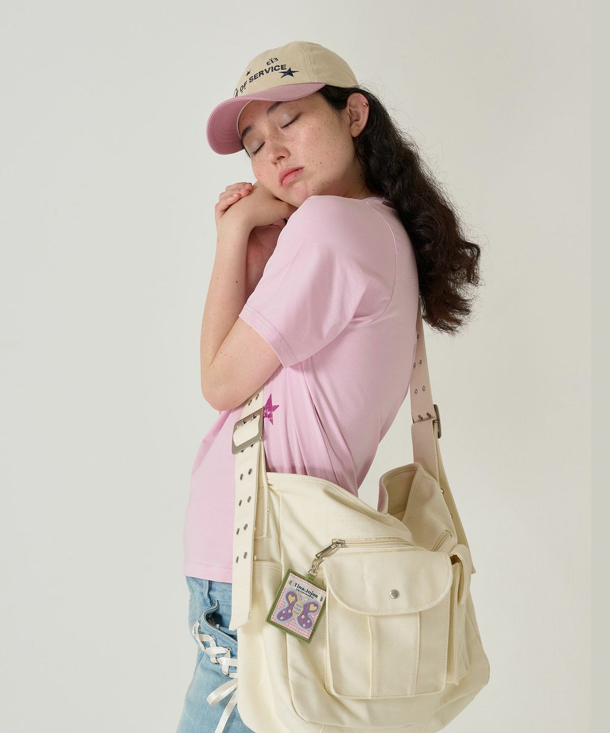 ワッペン/チャーム/グッズ/ピンク