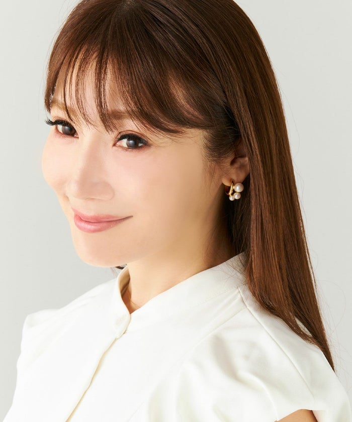 ミニ フープ パール ピアス Mini Hoop Pearl Pierce