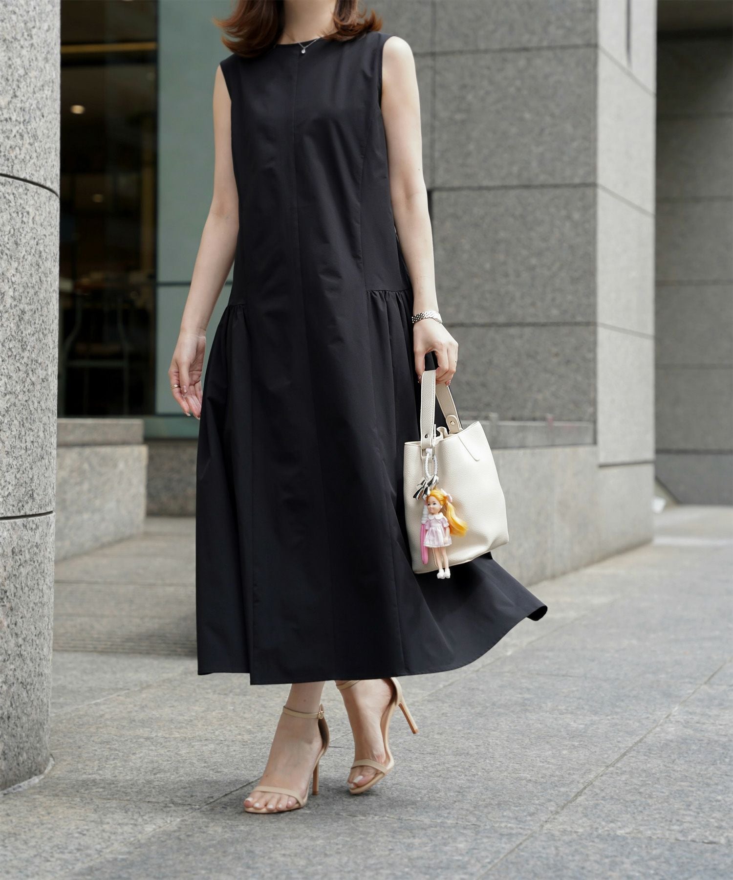 サイド ティアード ワンピース HUIT 全3色｜hit321-0252【1】 - 半袖