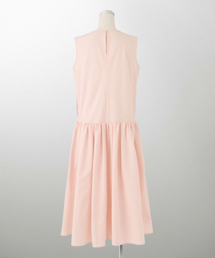 レディース ティアードワンピース  ロングワンピース サマードレス ノースリーブ きれいめ 上品 洗える アイボリー ピンク ブラック S M