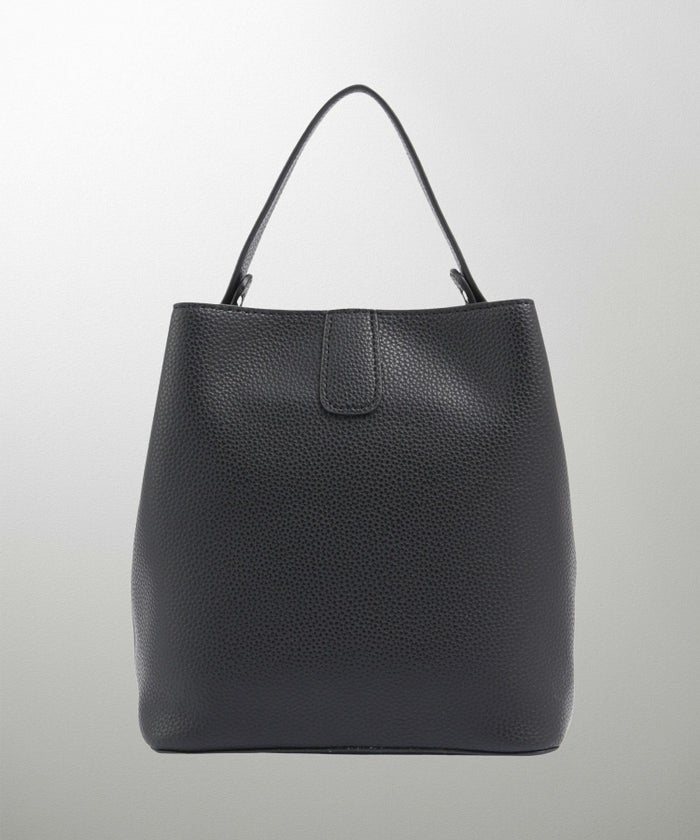 セレクト レディース バッグ 合皮 きれいめ ショルダー 2way アイボリー/ピンク/サックス/ブラック/フリー/合成皮革/ポリエステル