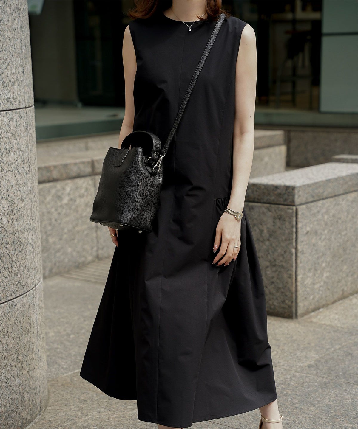 セレクト レディース バッグ 合皮 きれいめ ショルダー 2way アイボリー/ピンク/サックス/ブラック/フリー/合成皮革/ポリエステル