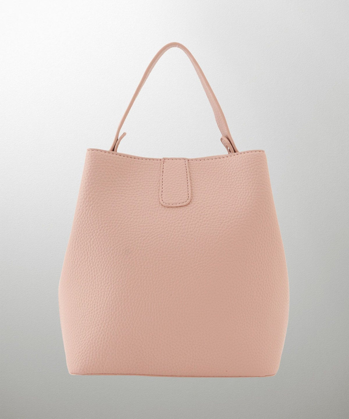 セレクト レディース バッグ 合皮 きれいめ ショルダー 2way アイボリー/ピンク/サックス/ブラック/フリー/合成皮革/ポリエステル