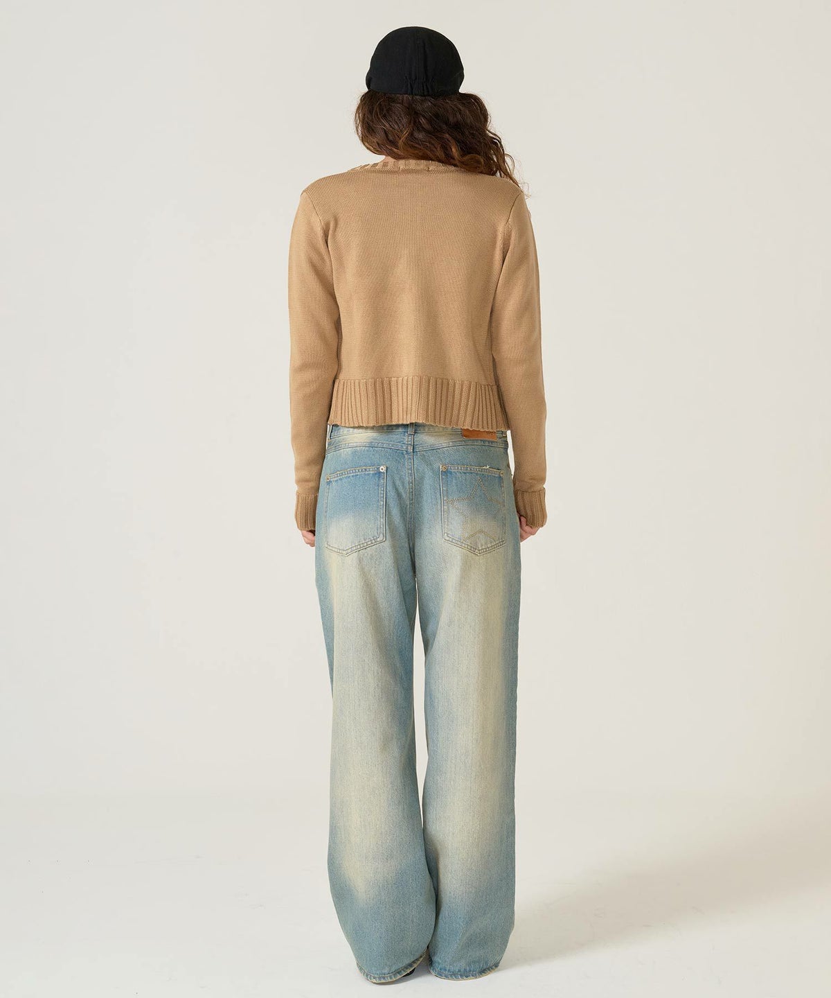 デニム/ブルー/ローライズ/パンツ