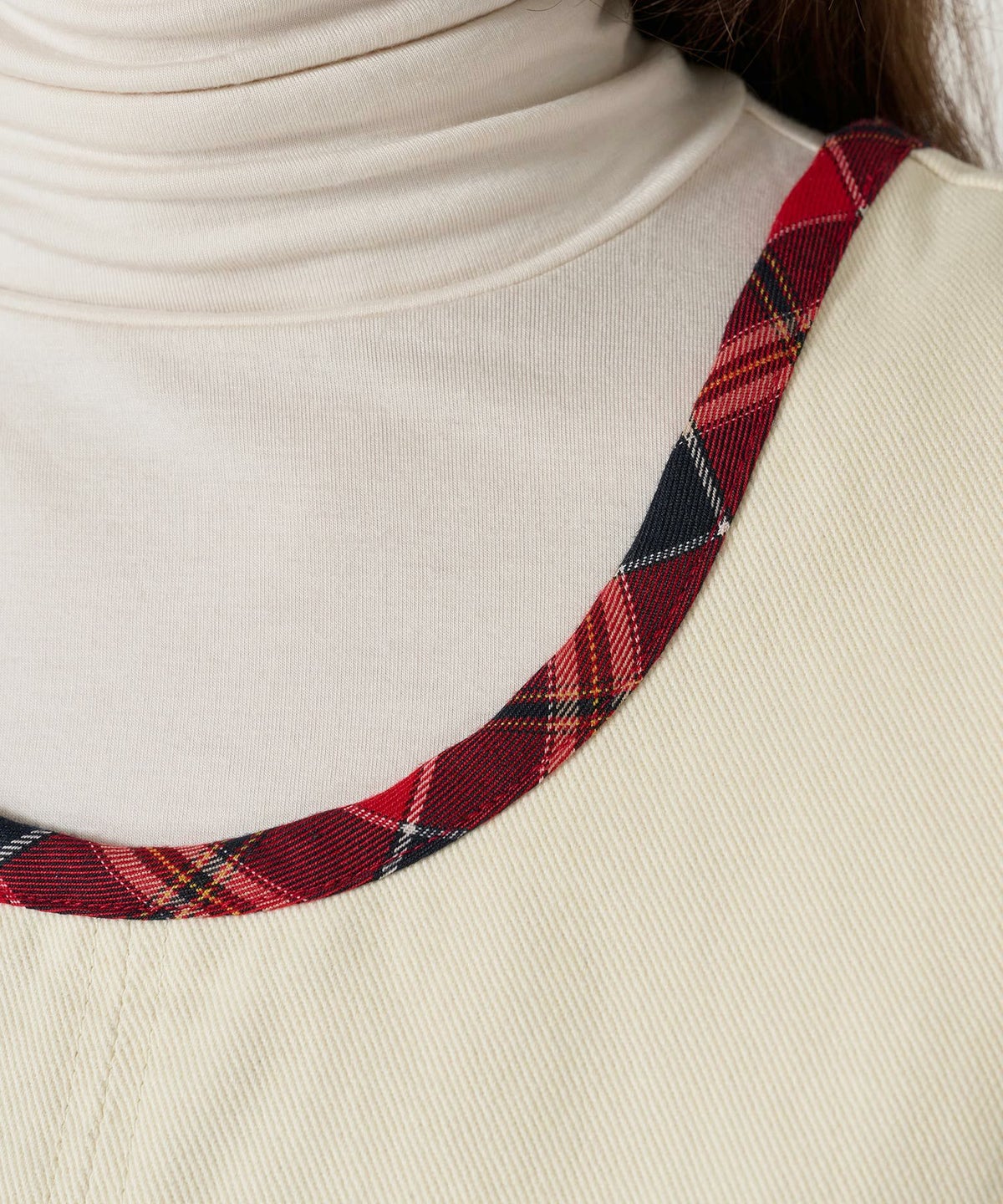 チェック/ジャンスカ/ワンピース