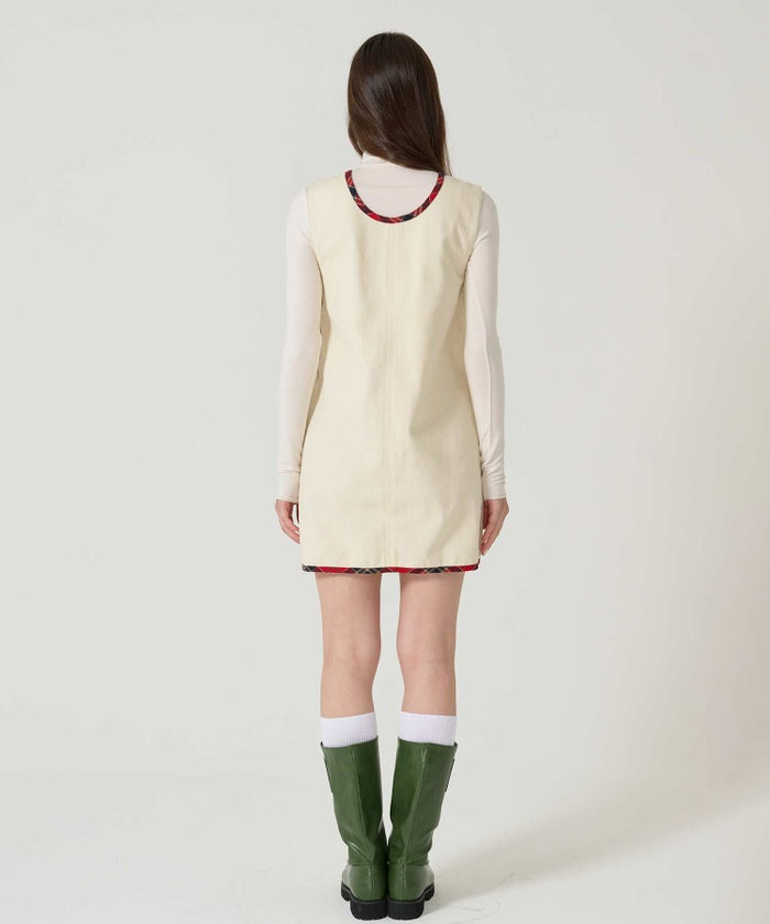 チェック/ジャンスカ/ワンピース