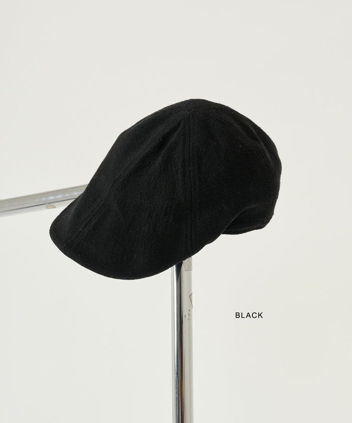 帽子/ハンチング/ブラック