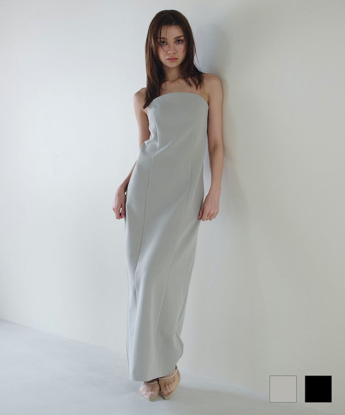 バック ストリング ベア ワンピース KINO THE KEI 全2色｜ktk321-0048【1】 バック ストリング ベア ワンピース KINO THE KEI