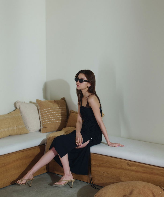 WATERSIDE & DAILYWEAR ワンショルダー ドロスト ワンピース KINO THE KEI 全2色｜ktk321-0087【1】