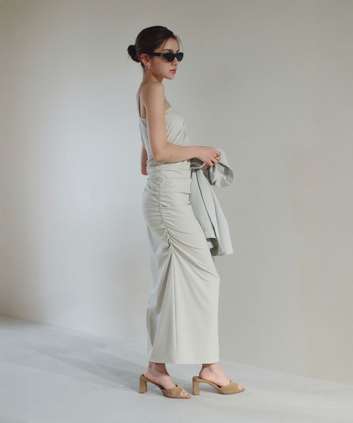 WATERSIDE & DAILYWEAR ワンショルダー ドロスト ワンピース KINO THE KEI 全2色｜ktk321-0087【1】