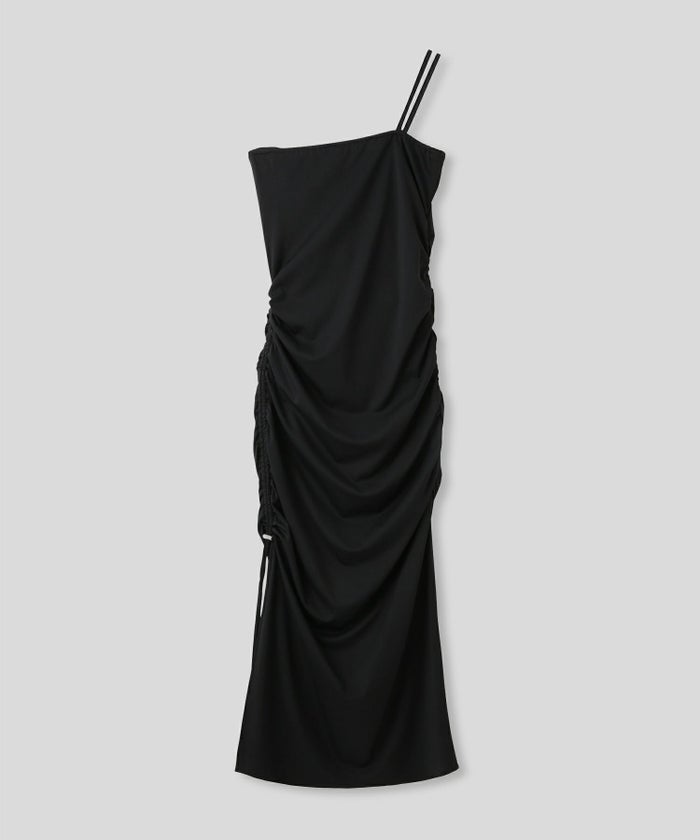 WATERSIDE & DAILYWEAR ワンショルダー ドロスト ワンピース KINO THE KEI 全2色｜ktk321-0087【1】