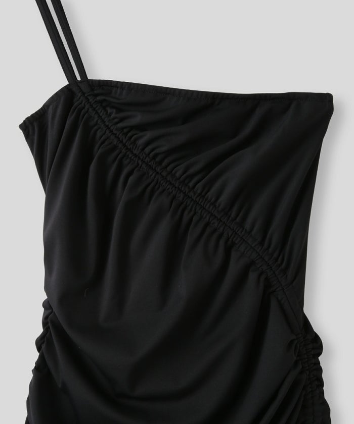 WATERSIDE & DAILYWEAR ワンショルダー ドロスト ワンピース KINO THE KEI 全2色｜ktk321-0087【1】