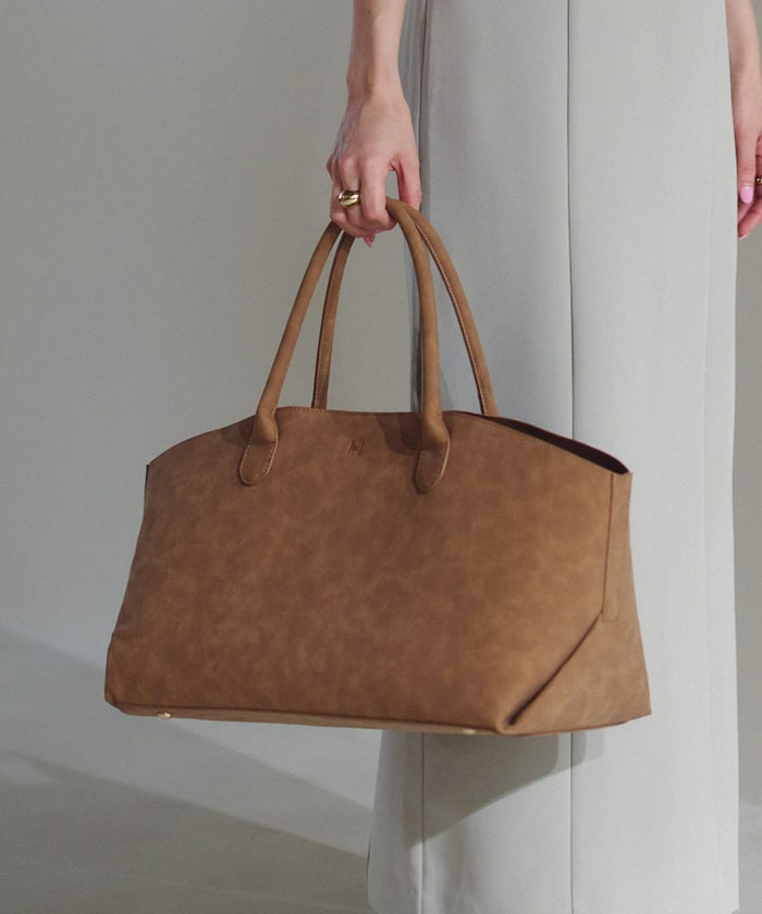 スウェード オリジナル エンボス ラージ バッグ KINO THE KEI