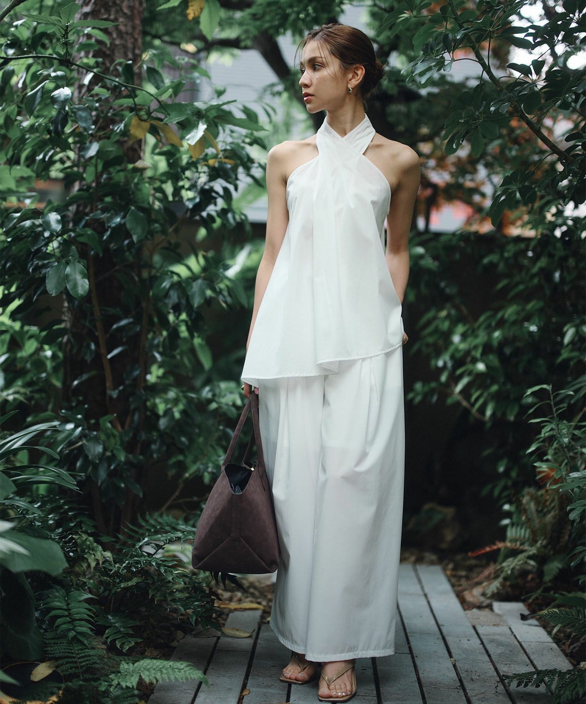 スウェード オリジナル エンボス ラージ バッグ KINO THE KEI