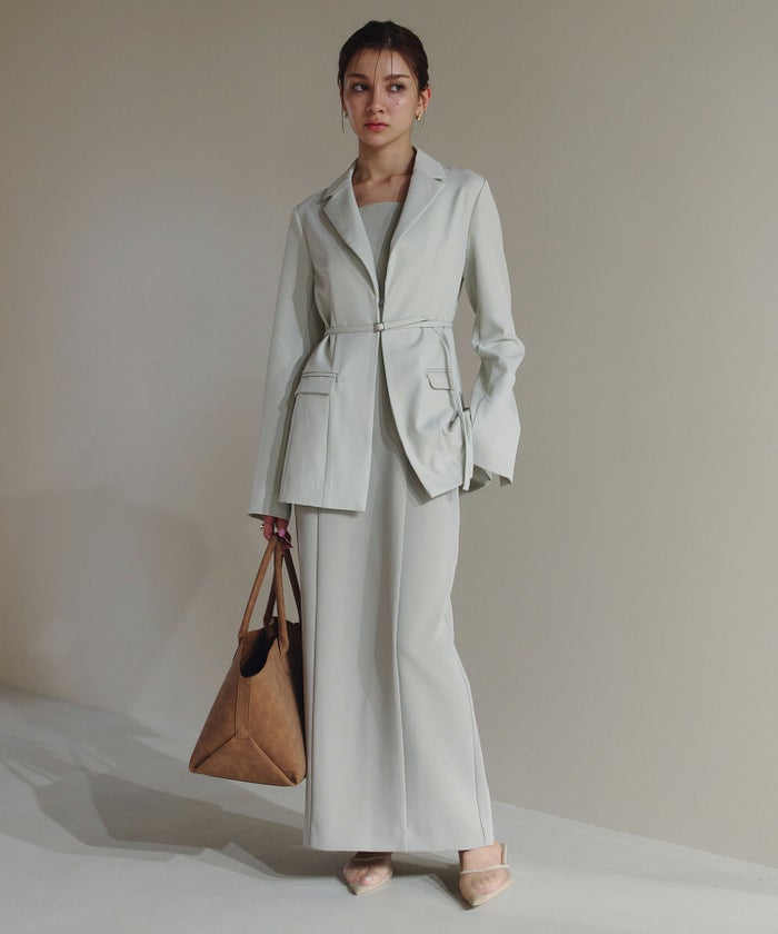 スウェード オリジナル エンボス ラージ バッグ KINO THE KEI