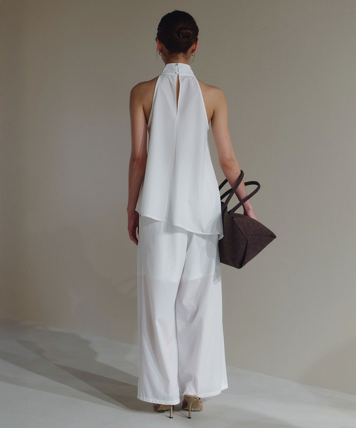 スウェード オリジナル エンボス ラージ バッグ KINO THE KEI