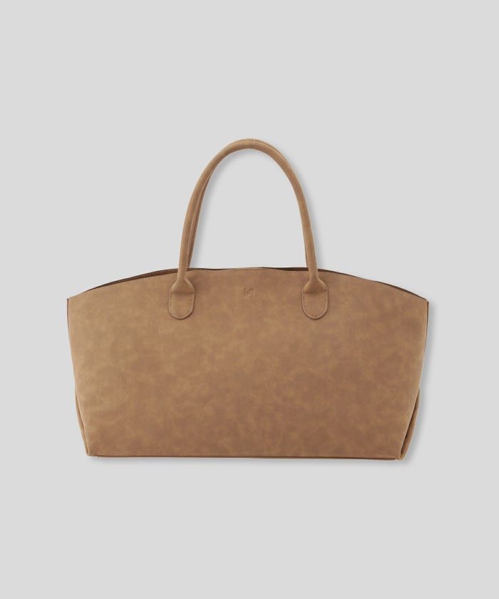 スウェード オリジナル エンボス ラージ バッグ KINO THE KEI