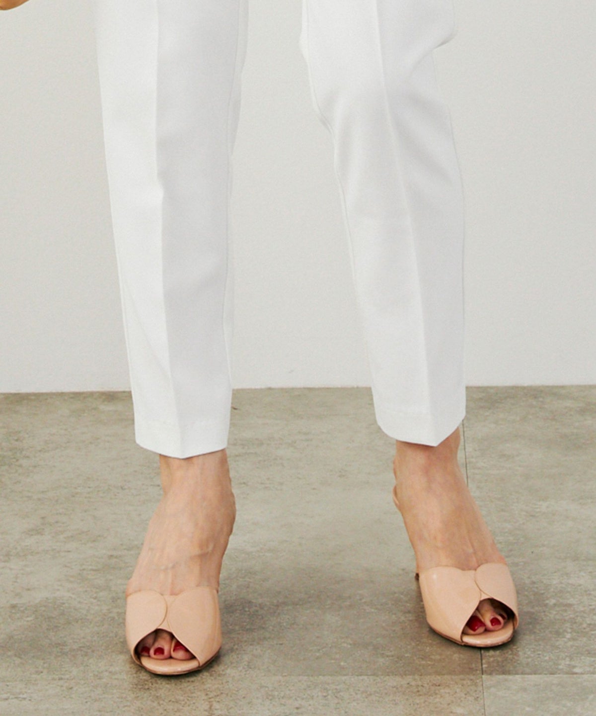 手洗い可セットアップ対応可S/M/L上品きれいめ大人カジュアルシンプルオフィスフォーマルテーパードセンタープレス美脚ジョイントスペースLPセットアップ企画-01