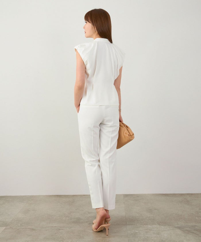 手洗い可セットアップ対応可かわいい上品きれいめ大人カジュアルオフィスフォーマルフェミニンシンプルバルーンジョイントスペースLPセットアップ企画-01