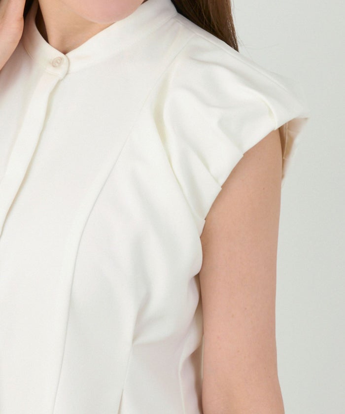 手洗い可セットアップ対応可かわいい上品きれいめ大人カジュアルオフィスフォーマルフェミニンシンプルバルーンジョイントスペースLPセットアップ企画-01