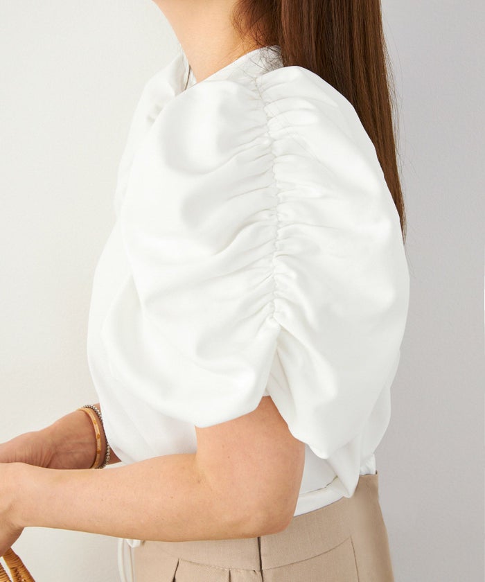 手洗い可セットアップ対応可かわいい上品きれいめ大人カジュアルオフィスフォーマルフェミニンシンプルパワーショルダージョイントスペースLPセットアップ企画-01