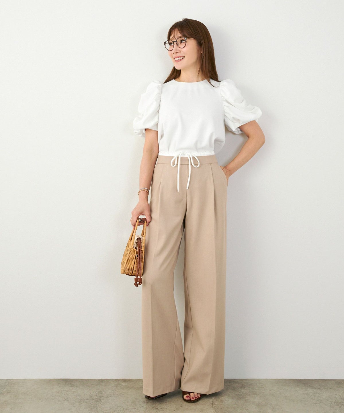 手洗い可セットアップ対応可かわいい上品きれいめ大人カジュアルオフィスフォーマルフェミニンシンプルパワーショルダージョイントスペースLPセットアップ企画-01