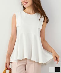 プチ袖フレアブラウスLiala×PG