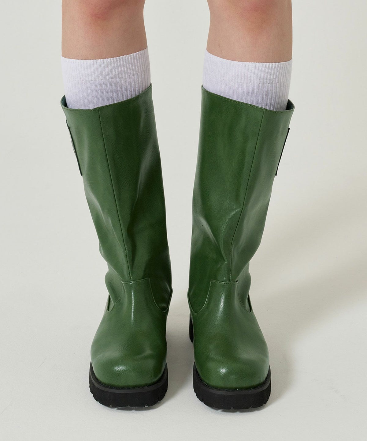 ルーズ/ミドル/ブーツ/グリーン