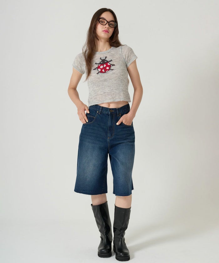 ルーズ/ミドル/ブーツ/ブラック