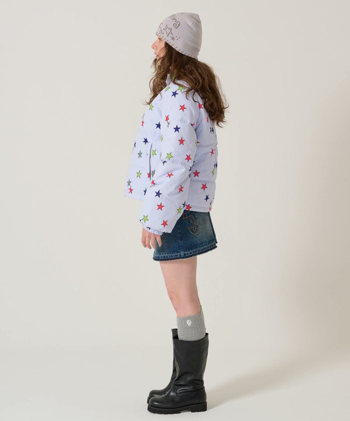 ジップ/アウター/星/スター/ボーダー/リバーシブル