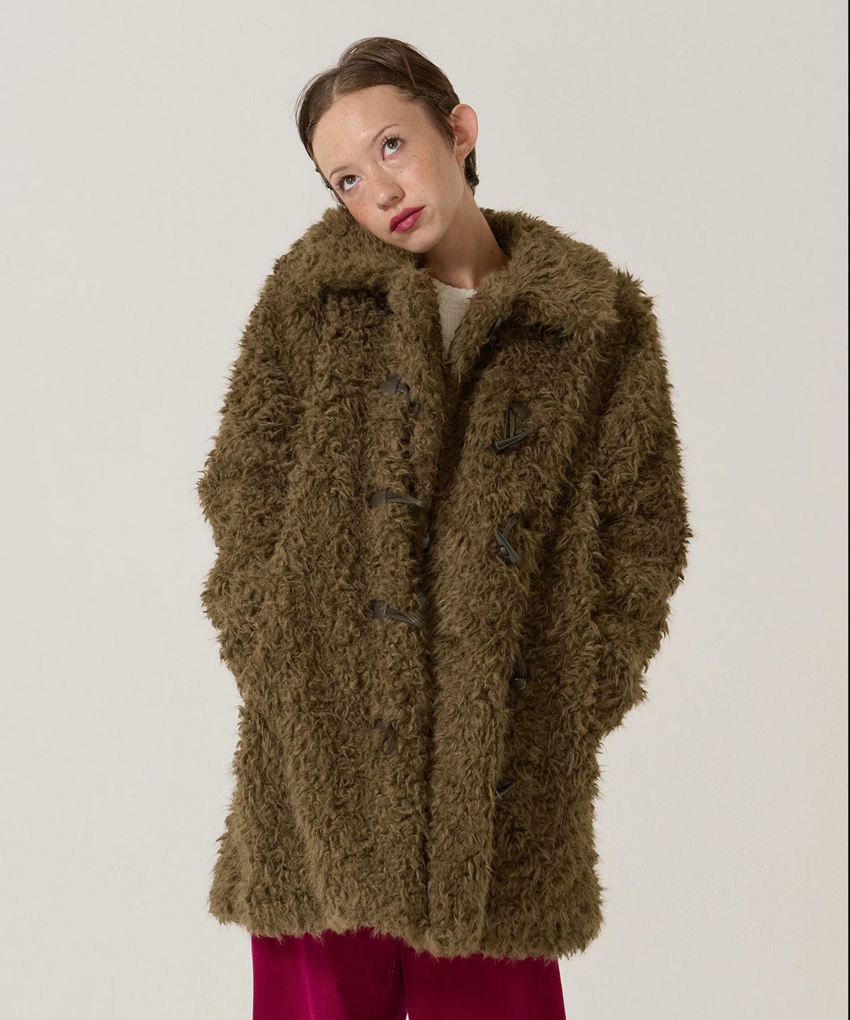 ファー/ダッフルコート/アウター