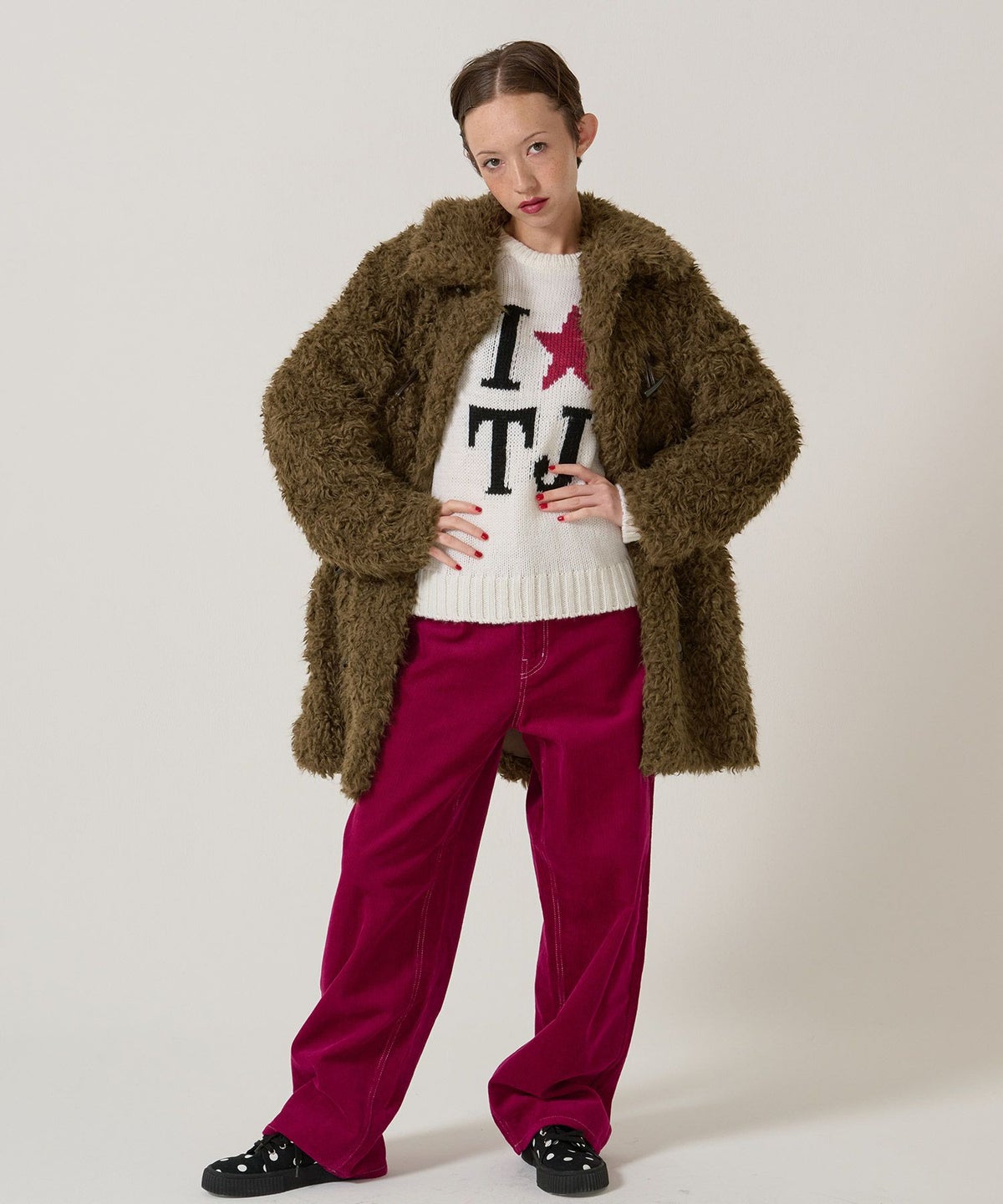 ファー/ダッフルコート/アウター