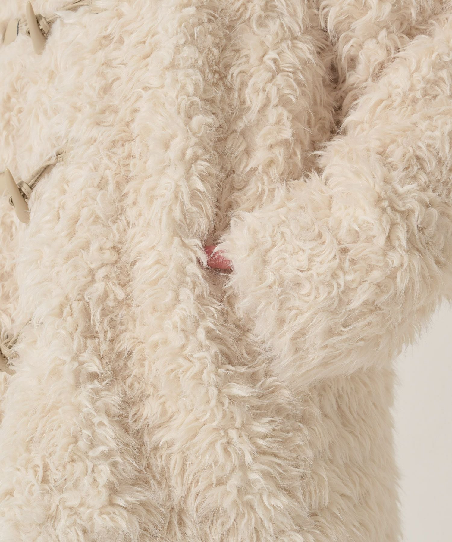 フェイクファー ダッフルコート TINA：JOJUN 全3色｜tnj141-1083【4