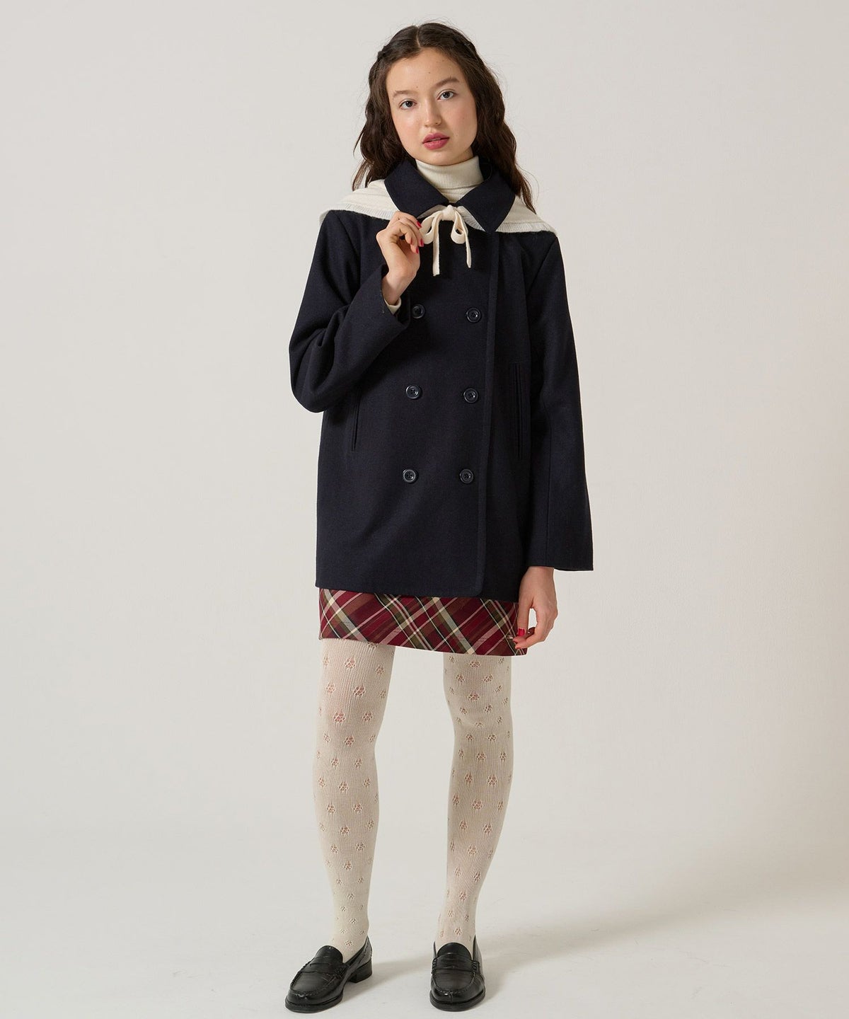 ウール/ ピーコート/アウター