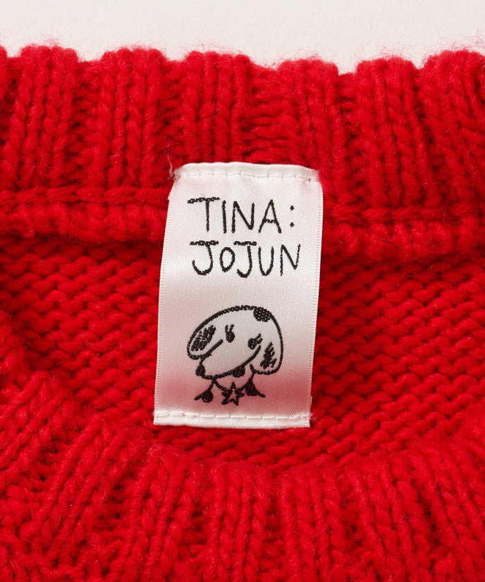 ジャカード/ニット/イヌ