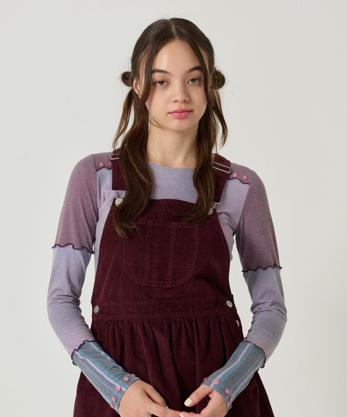 オリジナル/カットソー /ロンT/ピンク