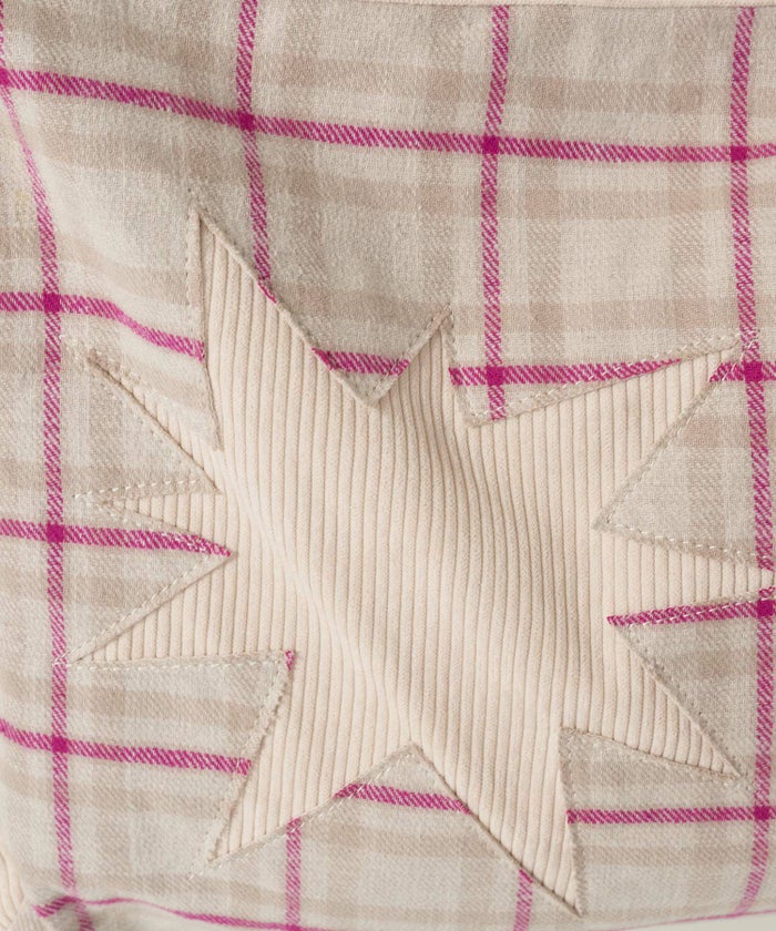 コーデュロイ/ショルダー/バッグ/アイボリー