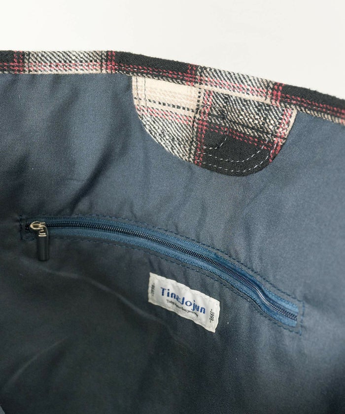 コーデュロイ/ショルダー/バッグ/グレー