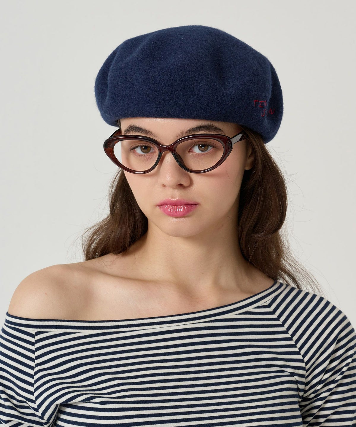 メガネ/アクセサリー/ブラウン