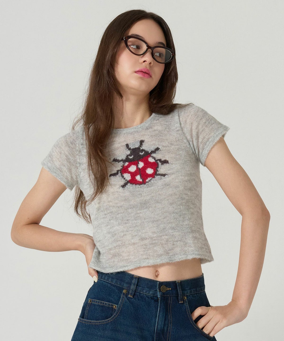 メガネ/アクセサリー/ブラウン